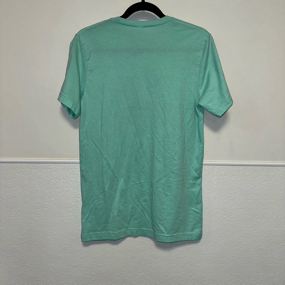 Women's Bella + Canvas T-shirt Size Medium Mint Green Extra Salty NWOT - Picture 6 of 7